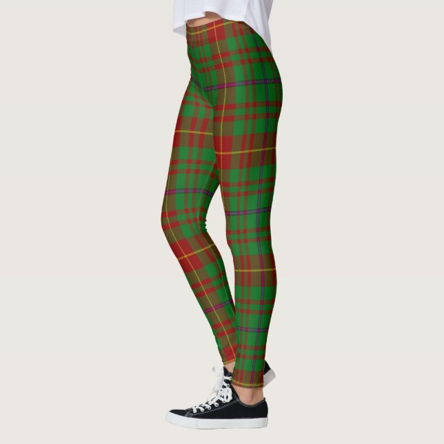 Scotstee Clan Fulton Tartan Women Leggings (Esquerda)