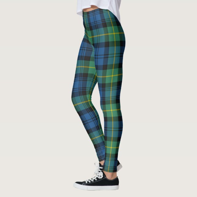 Scotstee Clan Gordon Ancient Tartan Women Leggings (Esquerda)