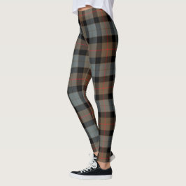 Scotstee Clan Gunn Weathered Tartan Women Leggings