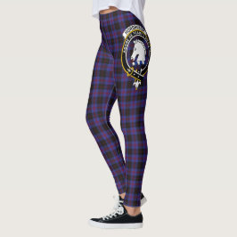 Scotstee Clan Horsburgh Crest Tartan Women Legging