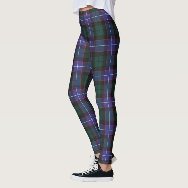 Scotstee Clan Hunter Tartan Women Leggings (Esquerda)