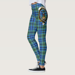 Scotstee Clan Keith Crest Tartan Women Leggings