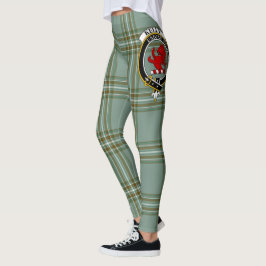 Scotstee Clan Kelly Crest Tartan Women Leggings