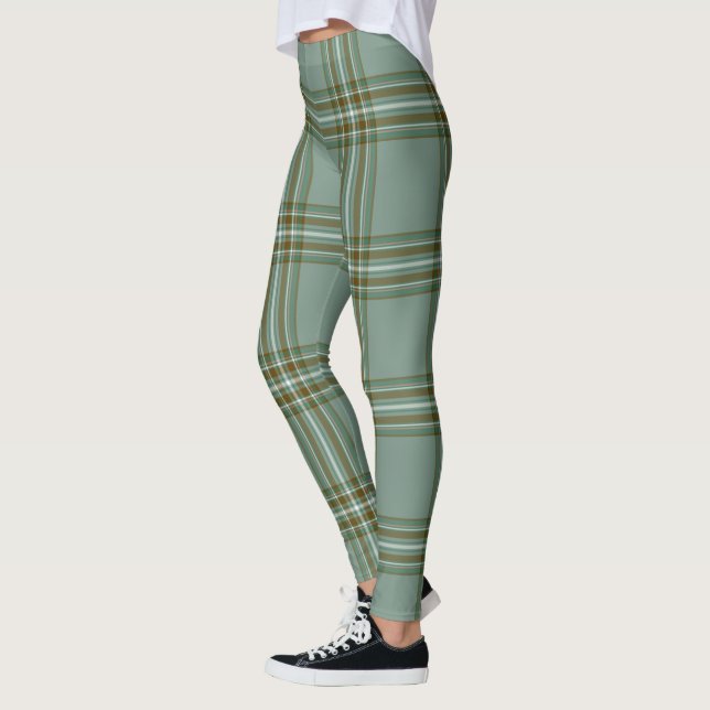 Scotstee Clan Kelly Tartan Women Leggings (Esquerda)