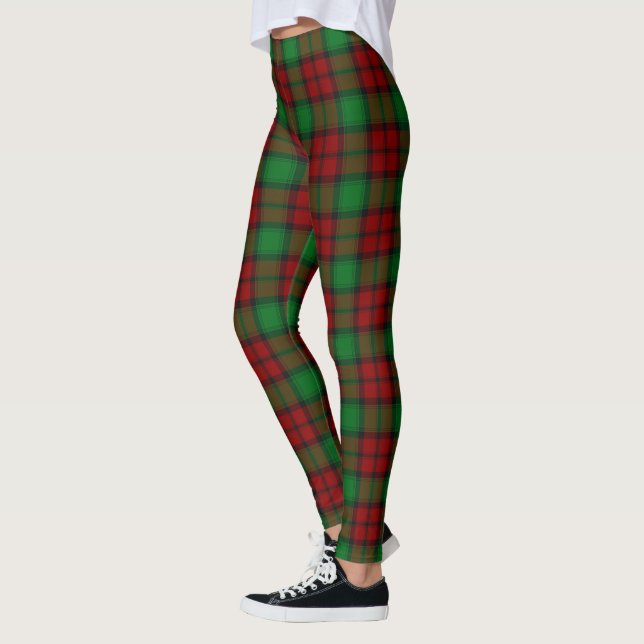 Scotstee Clan Kerr Modern Tartan Women Leggings (Esquerda)