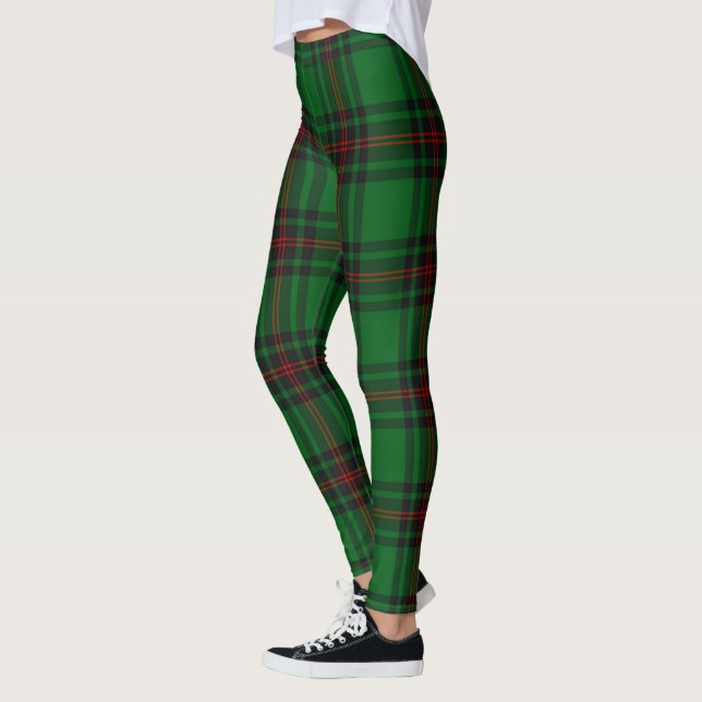 Scotstee Clan Kirkcaldy Tartan Women Leggings (Esquerda)