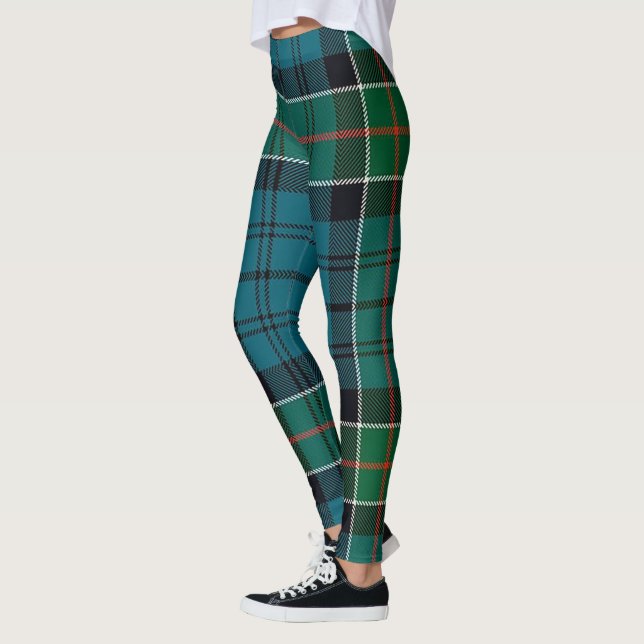 Scotstee Clan Kirkpatrick Tartan Women Leggings (Esquerda)
