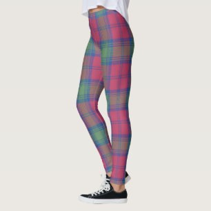 Scotstee Clan Lindsay Antiga Tartan Women Legging