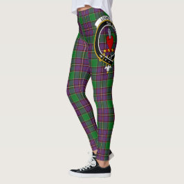 Scotstee Clan Logan Crest Tartan Women Leggings