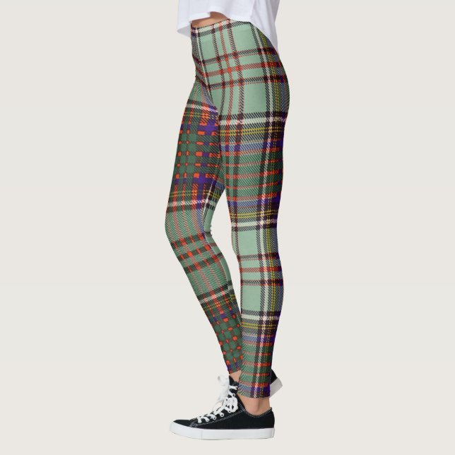 Scotstee Clan MacAndrew Tartan Women Leggings (Esquerda)
