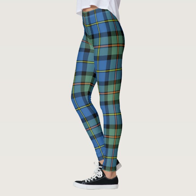 Scotstee Clan MacCorquodale Tartan Women Leggings (Esquerda)