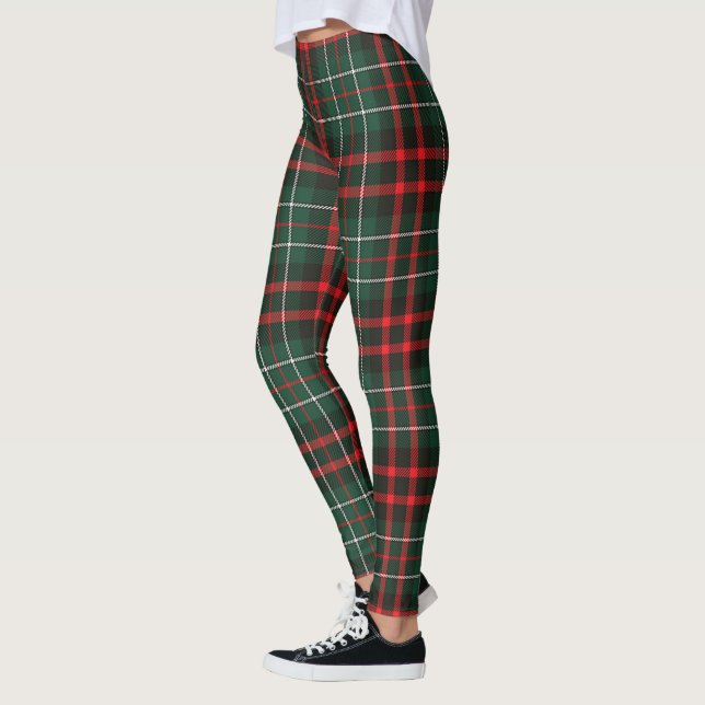 Scotstee Clan MacDiarmid Tartan Women Leggings (Esquerda)