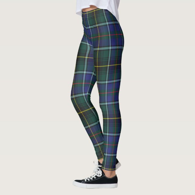 Scotstee Clan MacInnes Modern Tartan Women Legging (Esquerda)