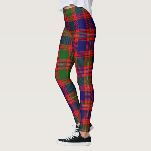 Scotstee Clan MacIntyre Tartan Women Leggings (Esquerda)