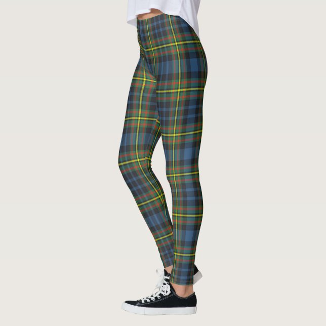 Scotstee Clan MacLellan Tartan Women Leggings (Esquerda)