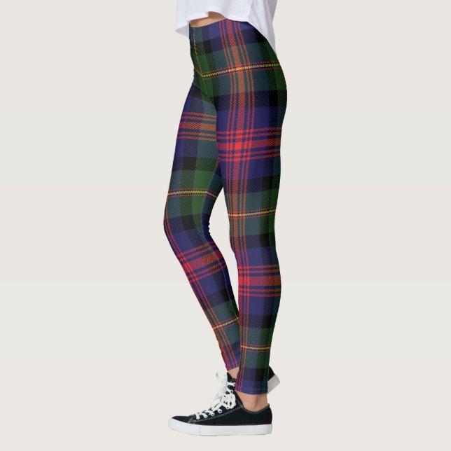 Scotstee Clan MacLennan Tartan Women Leggings (Esquerda)