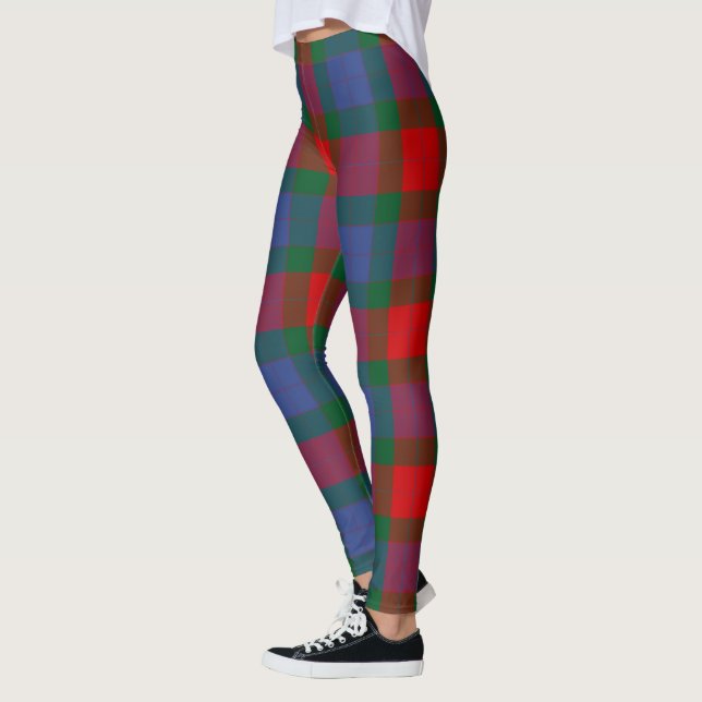 Scotstee Clan Mar Antigo Tartan Women Leggings (Esquerda)