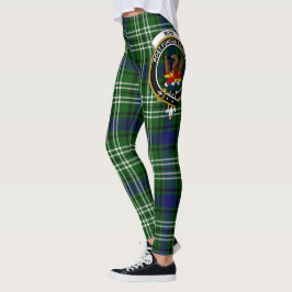 Scotstee Clan Mow Crest Tartan Women Leggings