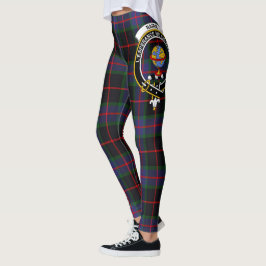 Scotstee Clan Nairn Crest Tartan Women Leggings