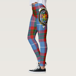 Scotstee Clan Newton Crest Tartan Women Leggings