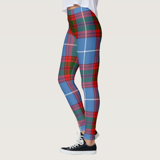 Scotstee Clan Newton Tartan Women Leggings (Esquerda)
