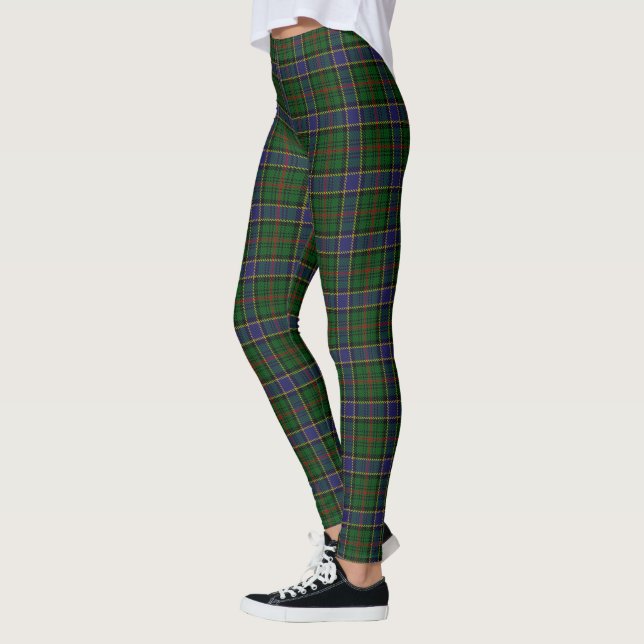 Scotstee Clan Ogilvie Hunting Tartan Women Legging (Esquerda)