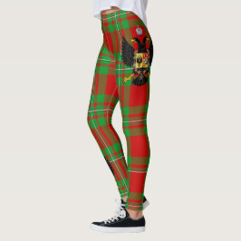 Scotstee Clan Peter Crest Tartan Women Leggings
