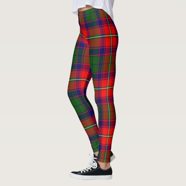 Scotstee Clan Roxburgh Tartan Women Leggings (Esquerda)