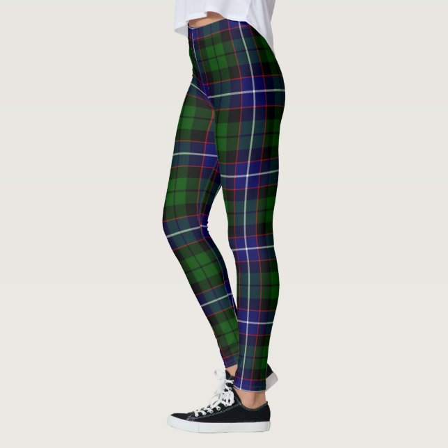 Scotstee Clan Russell Tartan Women Leggings (Esquerda)