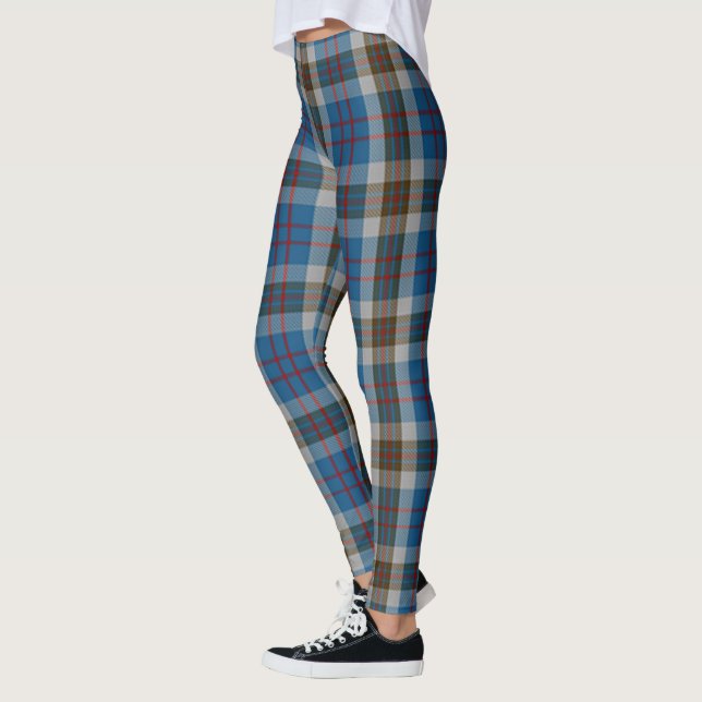 Scotstee Clan Thomson Blue Tartan Women Leggings (Esquerda)