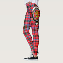 Scotstee Clan Udny Crest Tartan Women Leggings