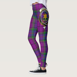 Scotstee Clan Wardlaw Crest Tartan Women Leggings