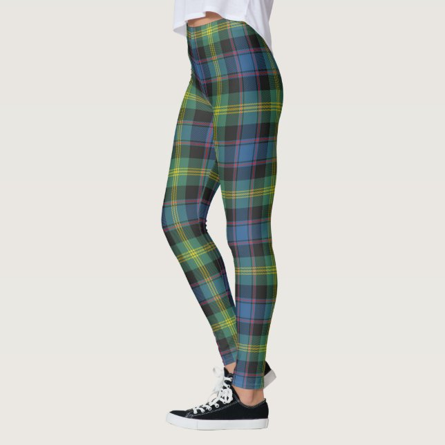 Scotstee Clan Watson Antiga Tartan Women Leggings (Esquerda)
