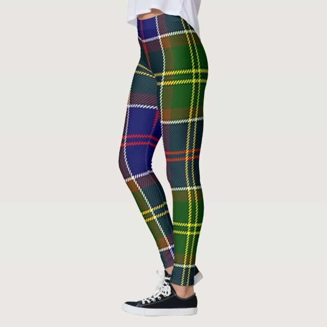 Scotstee Clan Whitelaw Modern Tartan Women Legging (Esquerda)