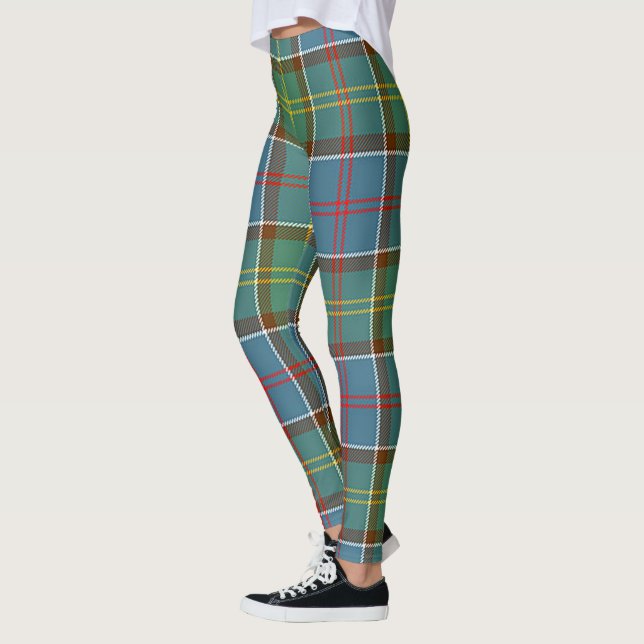 Scotstee Clan Whitelaw Tartan Women Leggings (Esquerda)