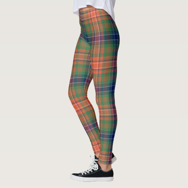 Scotstee Clan Wilson Tartan Women Leggings (Esquerda)