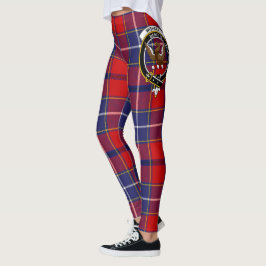 Scotstee Clan Wishart Crest Tartan Women Leggings