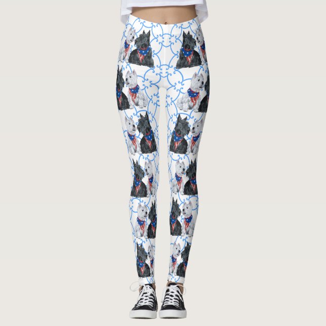 Scottie Dog Leggings (Frente)