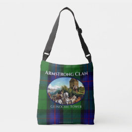 Scottish Armstrong Clan Tartan & Castle Bolsa