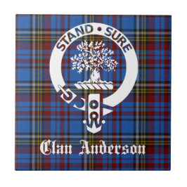 Scottish Clan Anderson Crest & Tartan