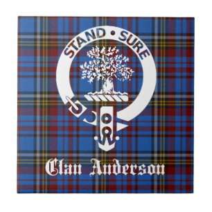 Scottish Clan Anderson Crest & Tartan