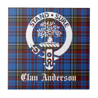 Scottish Clan Anderson Crest & Tartan