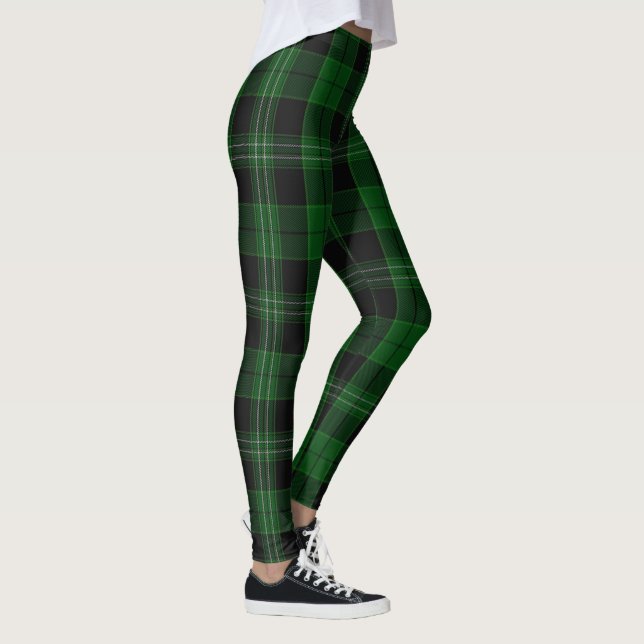 Scottish Clan MURPHY Tartan Irish Xadrez Leggings (Direita)