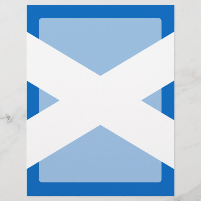 Scottish Cross Scotland Colors (Frente)
