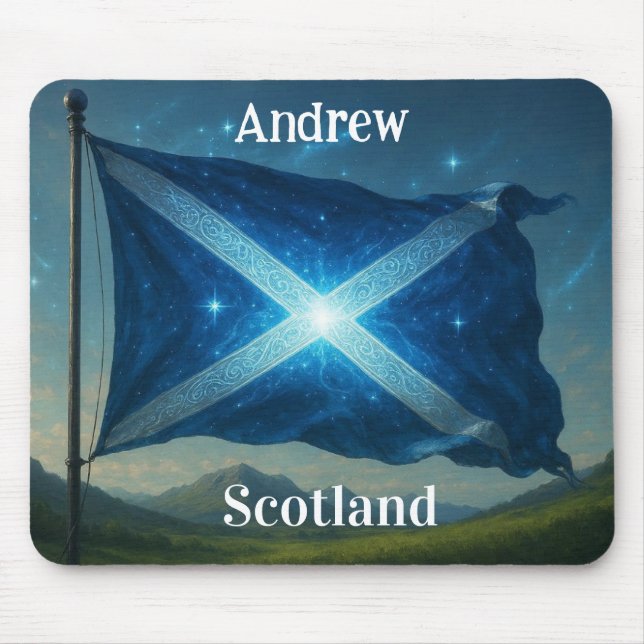 Scottish flag Mousepad (Frente)