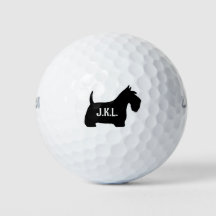Scottish Terrier Scottie Dog Iniciais Personalizad
