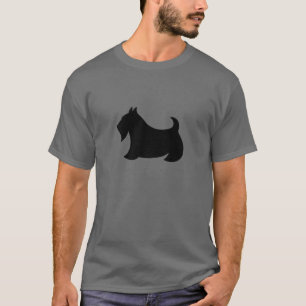 Scottish Terrier Scotty Dog T-Shirt Top Gift