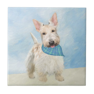 Scottish Terrier Wheaten Dog Painting