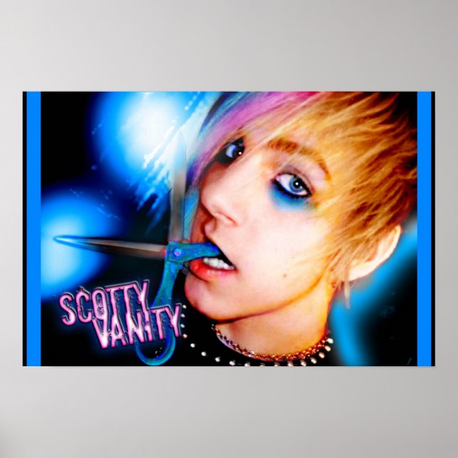 Scotty Vanity Scissors Poster (Frente)
