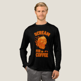 Scream for Coffee Spooky Skull Halloween